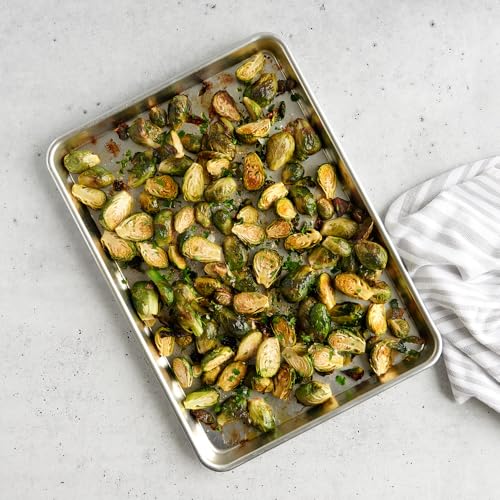 Nordic Ware Half Sheet / Aluminized Steel / 1 Square & Rectangular