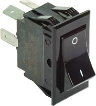 Alto-Shaam SW-34769 Black Rocker Switch, 125-277V, 20A