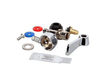 FI2000-0005 Fisher Commercial Left Handle Stem and Handle Service Kit – 1/2 Inch, Brass