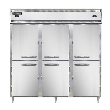 Designer Line Three Section Pass-Thru Refrigerator/Freezer by Continental Refrigerator – Model DL3RRF-SA-PT-HD