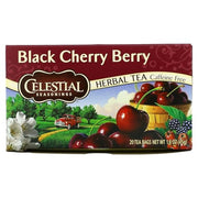 Celestial Seasonings Black Cherry Berry / 20 Count (Pack of 2) / 2 Tea Samplers