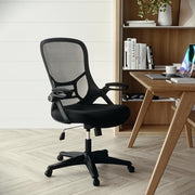 Flash Furniture Black / Set of 1 / Contemporary Home Office Desk Chairs