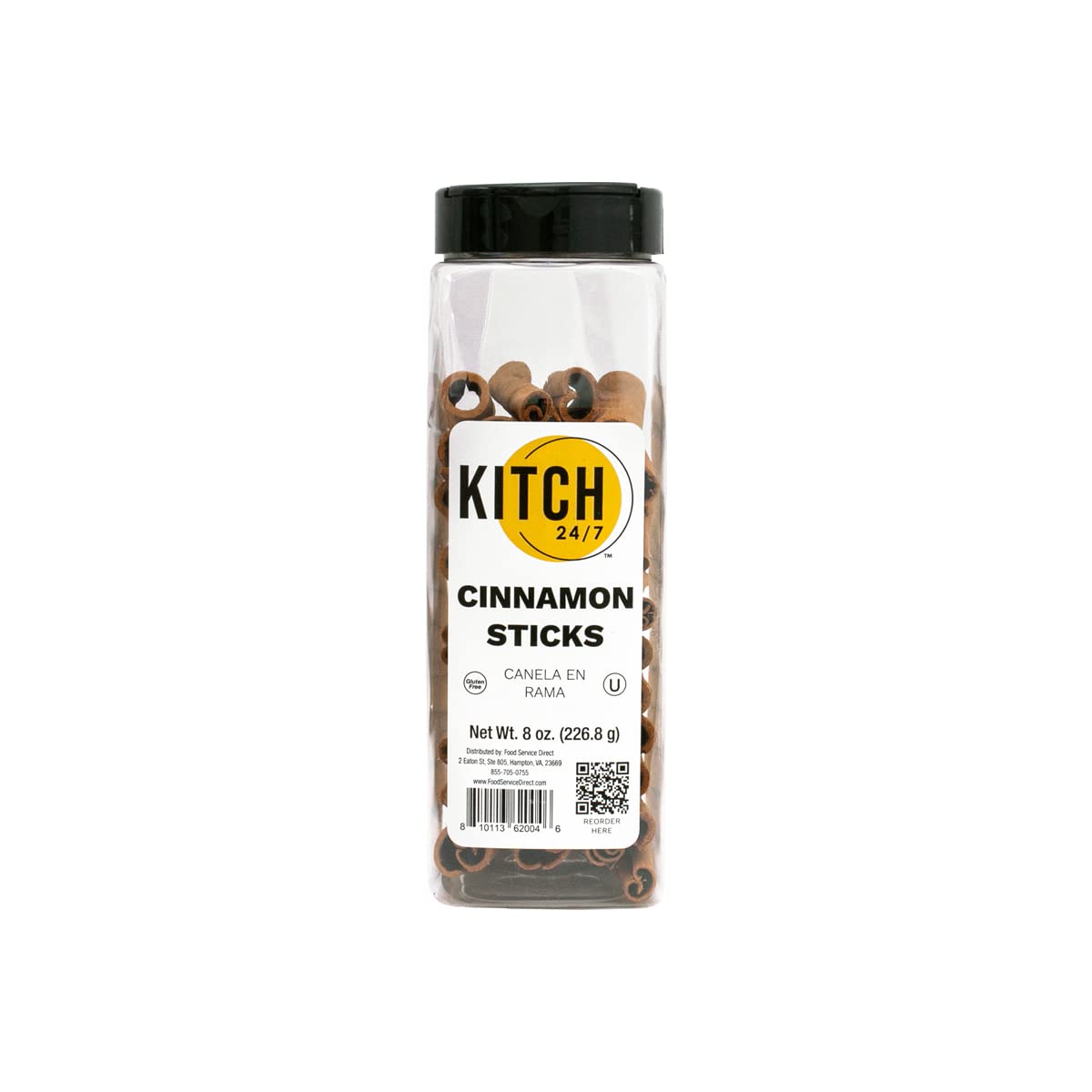 KITCH 24/7 Cinnamon Sticks by KITCH24/7 – 8 Ounce (Pack of 1), Model 23073264