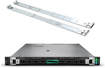 HPE ProLiant DL360 Gen11 1U Rack Server, Dual Xeon 5416s 16-Core 2GHz, 1TB DDR5 Memory, 61.44TB Enterprise SATA SSD Storage Bundled with Rail Kit, Windows Server 2025 Standard