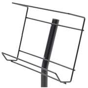 Disposable Glove Holder - 12" Dia x 35" H by HUBERT – Wire, Black, Model WCH0513