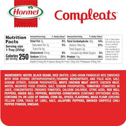 HORMEL COMPLEATS Chicken Burrito Bowl / 9 Ounce (Pack of 6) / 6 Seasoned Rice