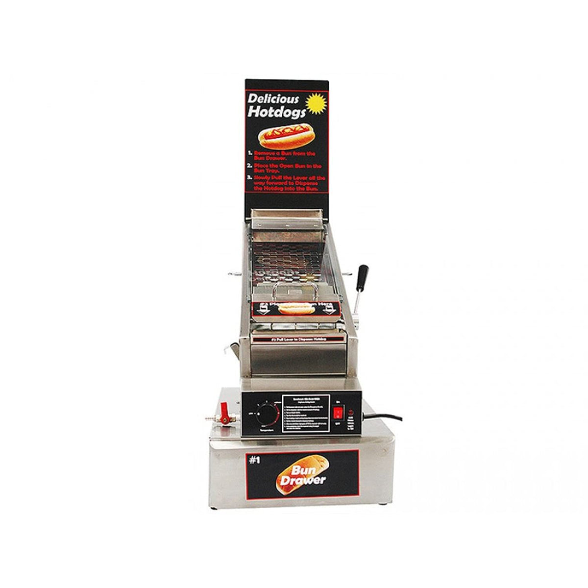 USA The Doghouse Hotdog Cooker by Benchmark – 10.0 quarts, Stainless Steel, Model 60024