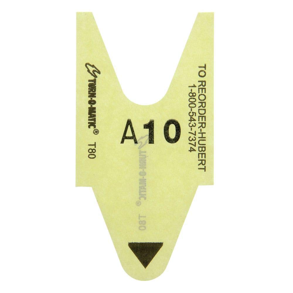 Take-A-Number 2-Digit Yellow T80 Paper Tickets - 1 1/2" W by SATO AMERICA LLC – 1.5 inches (width), Paper, Yellow, Pack of 15, Model 10006605-YL