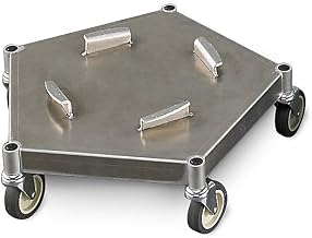 D319P Trash Can and Keg Dolly, 19-1/2" Width x 6-1/2" Height