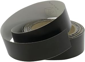 HUBERT Black Removable Identification Tape - 25'L x 1 1/2"H