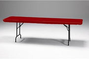 Creative Converting 37327 Real Red Plastic Tablecover Stay Put 30 X 96 Solid (12pks Case)