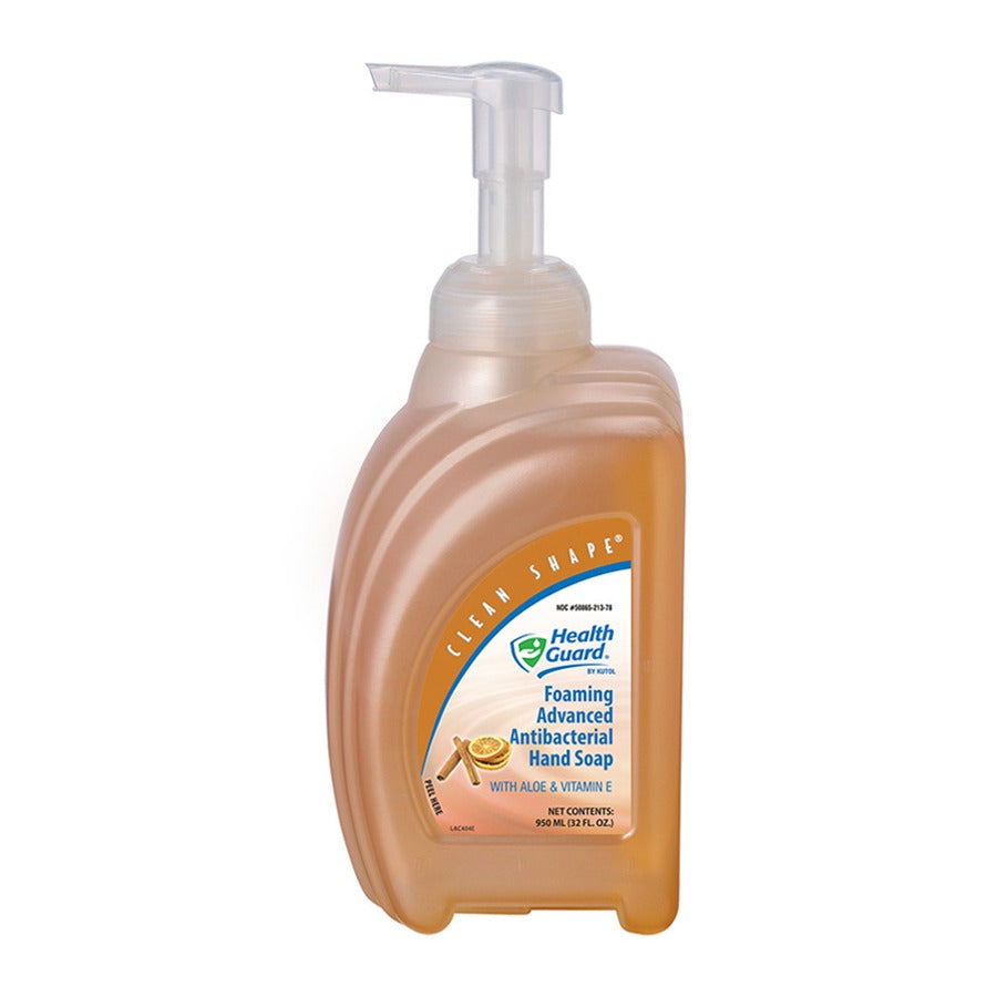 Kutol Shape Bottle, 950 mL, 8/Case - Advanced Antibacterial Clean Shape Bottle