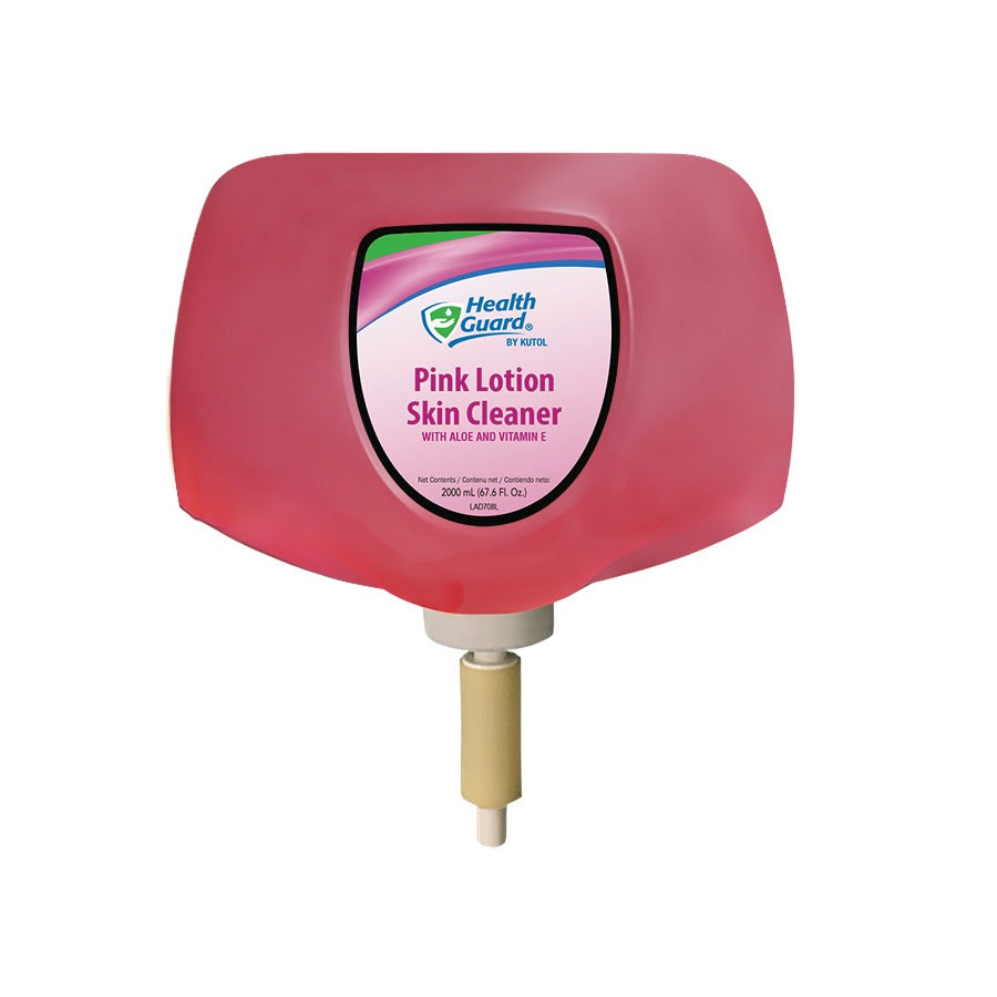 Kutol Cleaner Cartridge, 2,000 mL, 4/Case - Pink Lotion Skin Cleaner