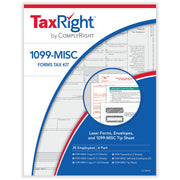 ComplyRight C6103E Paper Tax Form, 8 1/2" x 11", White, 50/Pack - Default Title