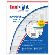 ComplyRight Paper Tax Form, 8 1/2" x 11", White - 10/Pack
