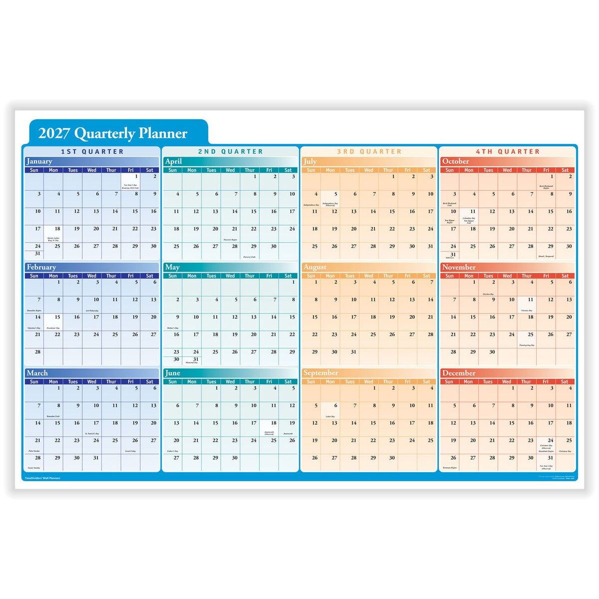 ComplyRight J0061 Laminated Paper Planner, 24" x 36" - Default Title