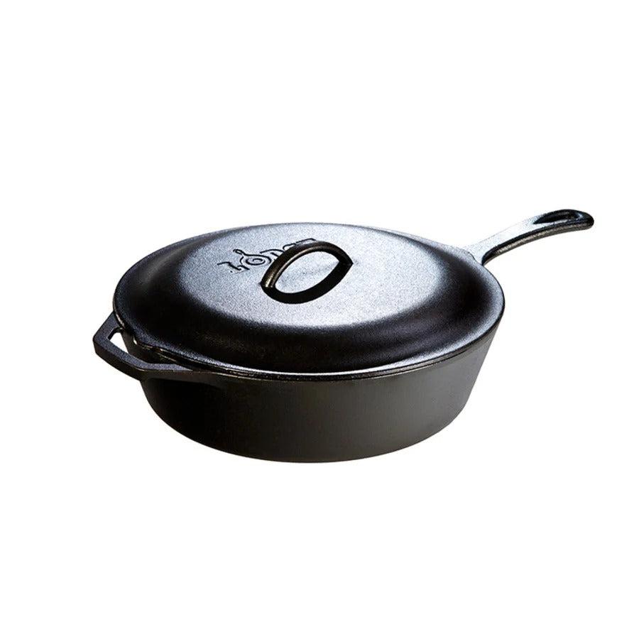 Lodge Cast Iron Skillet, Black - photo 3