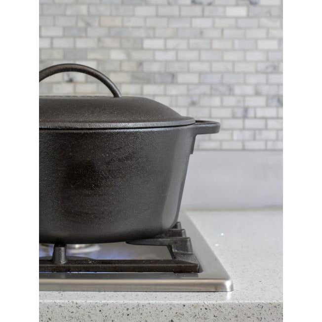 Lodge Cast Iron Dutch Oven, Black - photo 4