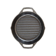 Lodge L10GPL Cast Iron Grill Pan, 3 qt., Black - photo 2