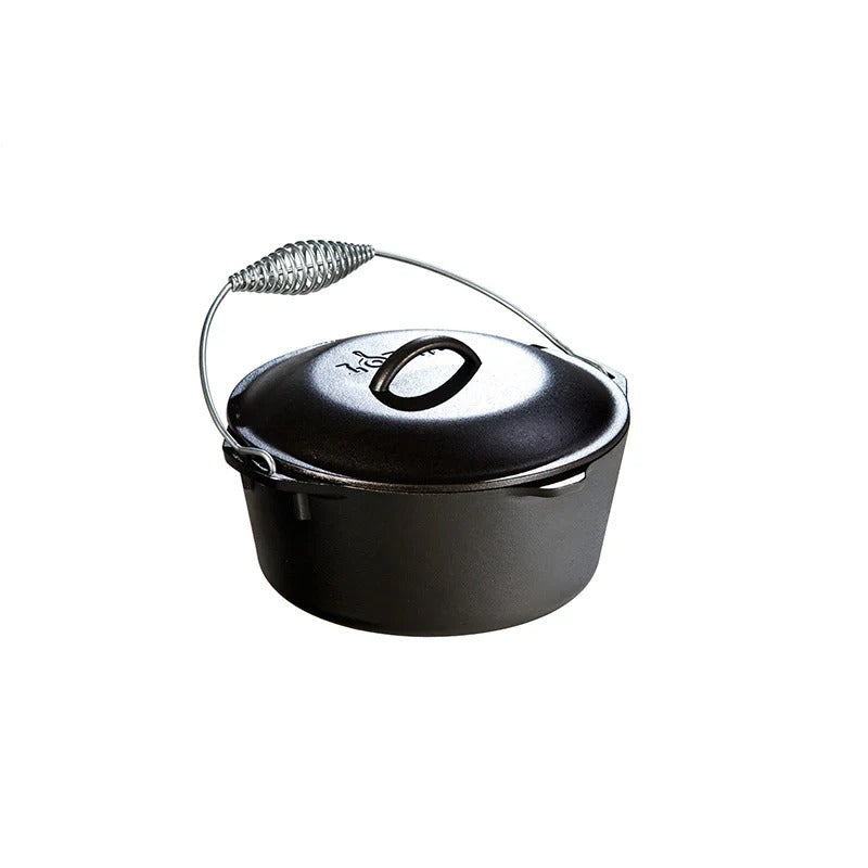 Lodge Cast Iron Dutch Oven, Black - photo 6