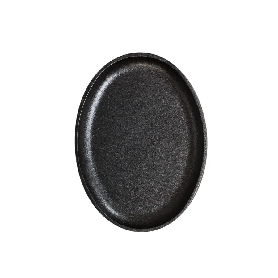 Lodge LJOSH3 Cast Iron Fajita Skillet, 10" x 13 7/8", Black - photo 2