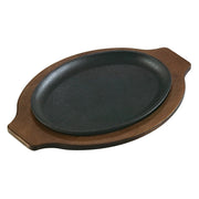 Lodge LJOSH3 Cast Iron Fajita Skillet, 10" x 13 7/8", Black - photo 3