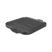 Lodge LSRG3 Cast Iron Griddle Grill Pan, 10 11/16" x 15 3/16", Black - Default Title