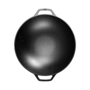Lodge L14W Cast Iron Wok, 6.47 qt., Black - photo 2