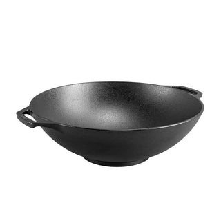 Lodge L14W Cast Iron Wok, 6.47 qt., Black - Default Title