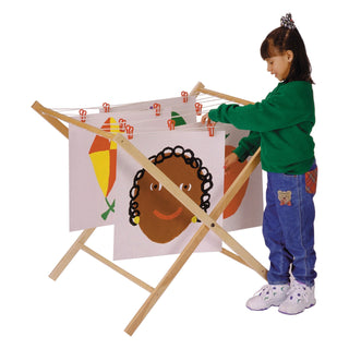Jonti-Craft Baltic Birch 0226JC Wood Rack, 36" Wide, Brown - Default Title