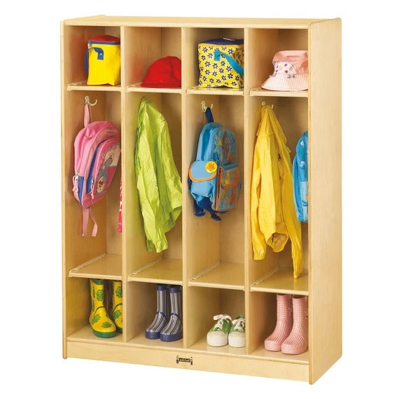 Jonti-Craft Baltic Birch 0268JC Laminate Coat Locker, 39" Wide, Beige - photo 2