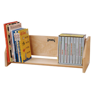 Jonti-Craft Baltic Birch 0272JC Wood Holder Display, 24" Wide, Brown - Default Title