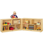 Jonti-Craft Baltic Birch 0292JC Wood Storage Cabinet, 96" Wide, Brown - photo 2