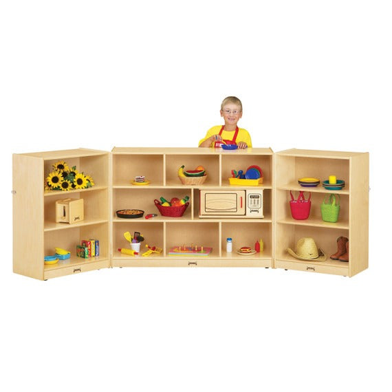 Jonti-Craft Baltic Birch 0366JC Wood Storage Cabinet, 96" Wide, Brown - photo 2