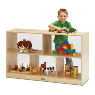 Jonti-Craft Baltic Birch Wood Storage Cabinet, 48" Wide, Beige - 29 1/2"