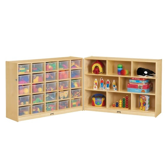 Jonti-Craft Baltic Birch 04280JC Wood Storage Cabinet, 96" Wide, Brown - photo 2