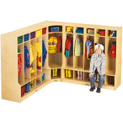 Jonti-Craft Baltic Birch 0468JC Wood Coat Locker, 48" Wide, Brown - photo 3