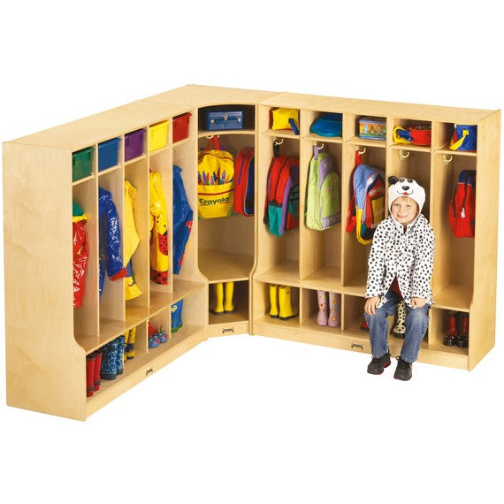 Jonti-Craft Baltic Birch 0468JC Wood Coat Locker, 48" Wide, Brown - photo 3