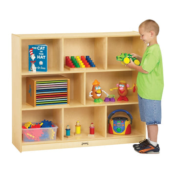 Jonti-Craft Baltic Birch 0469JC Wood Storage Cabinet, 48" Wide, Brown - Default Title
