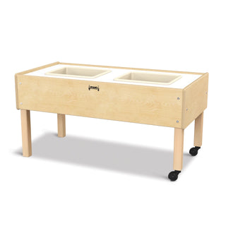 Jonti-Craft Baltic Birch Wood Table, 41 1/2" Wide, Beige - 20"