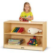 Jonti-Craft Baltic Birch Laminate Bookcase, 36" Wide, Beige - 24"