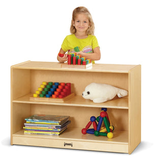 Jonti-Craft Baltic Birch Laminate Bookcase, 36" Wide, Beige - 24"