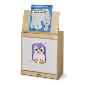 Jonti-Craft Baltic Birch Easel, 24 1/2" Wide