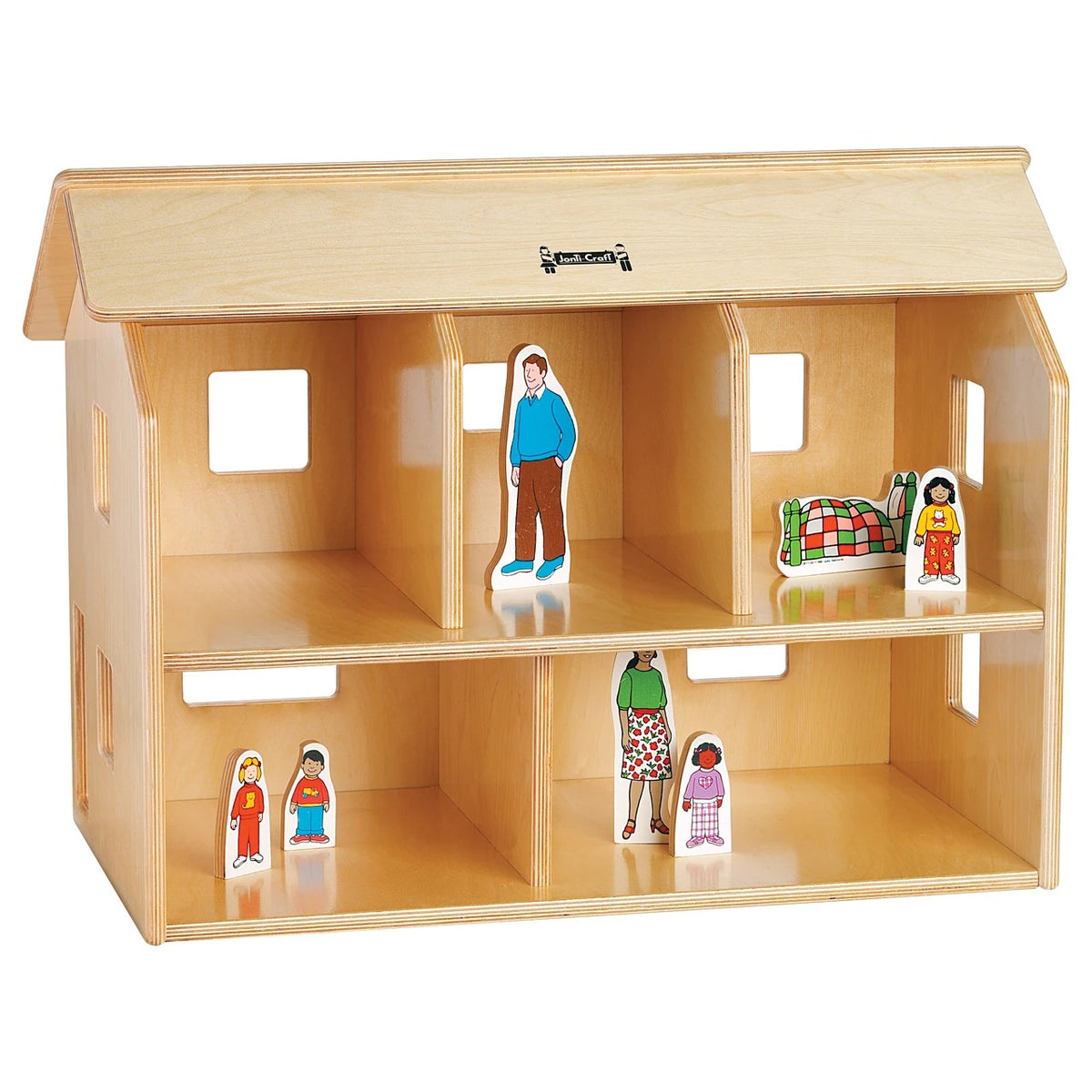Jonti-Craft Baltic Birch 0731JC Wood House, 28 1/2" Wide, Beige - Default Title