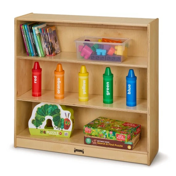 Jonti-Craft Baltic Birch Laminate Bookcase, 36 1/2" Wide, Beige - photo 3