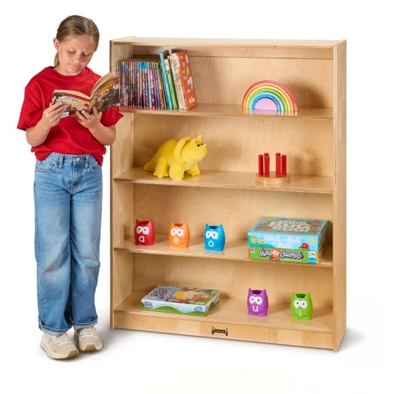 Jonti-Craft Baltic Birch Laminate Bookcase, 36 1/2" Wide, Beige - photo 4