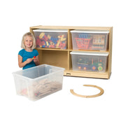 Jonti-Craft Baltic Birch 1336JC Wood Storage Cabinet, 48" Wide, Beige - Default Title