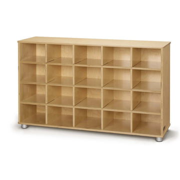 Jonti-Craft TrueModern Wood Shelf, 48 1/2" Wide, Brown