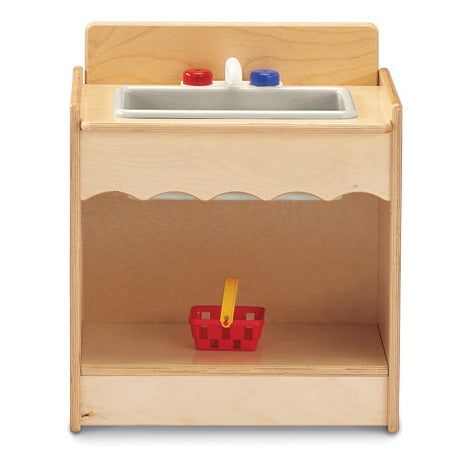 Jonti-Craft Baltic Birch 2078JC Wood Kitchen Sink, 18" Wide, Beige - photo 2
