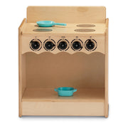 Jonti-Craft Baltic Birch 2079JC Wood Kitchen Stove, 18" Wide, Beige - Default Title